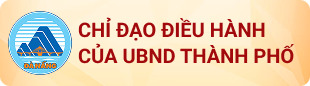 Chỉ đạo điều hành của UBND Thành phố