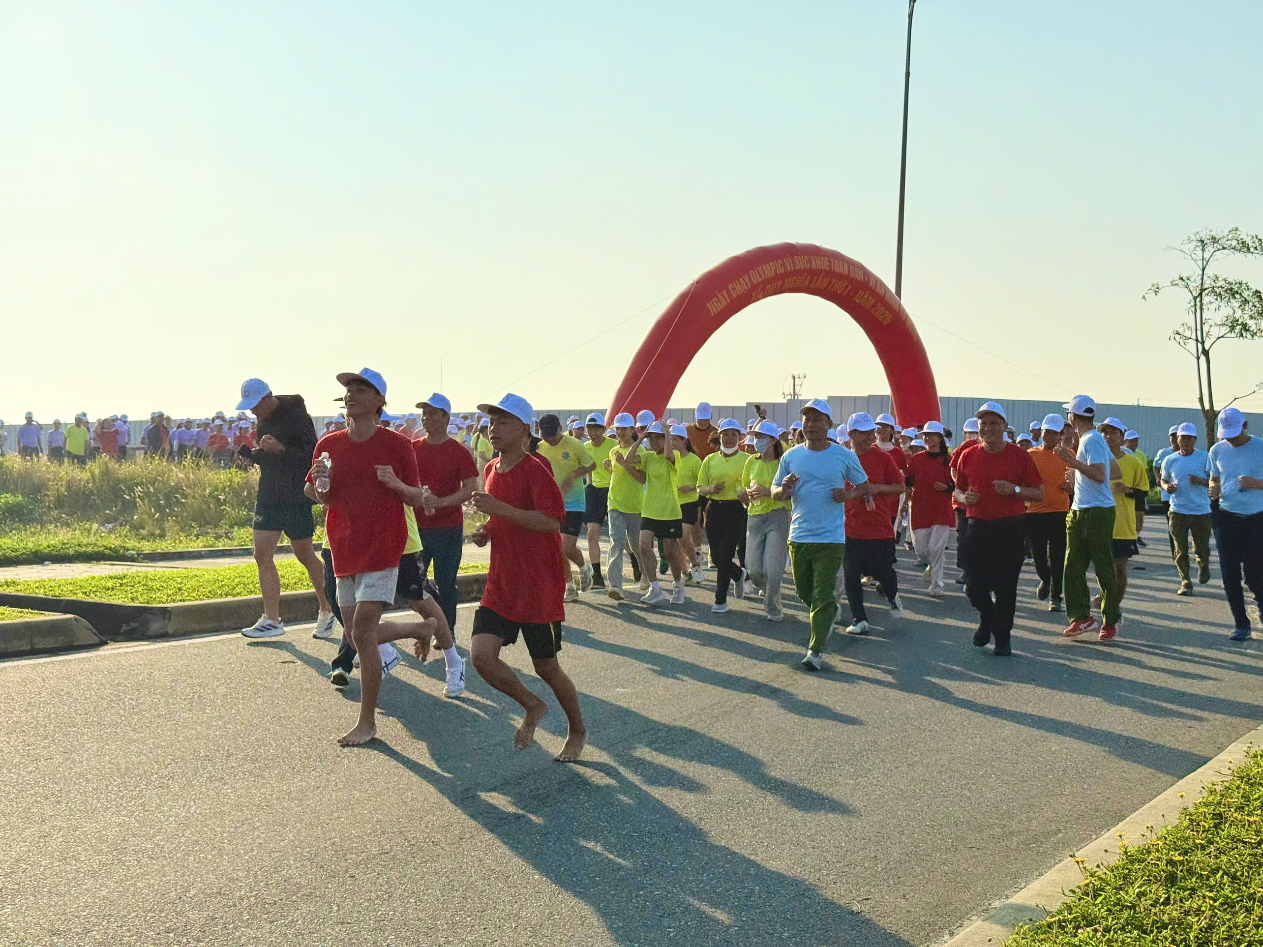 Duy Nghĩa tổ chức ngày chạy olypic vì sức khỏe toàn dân năm 2026