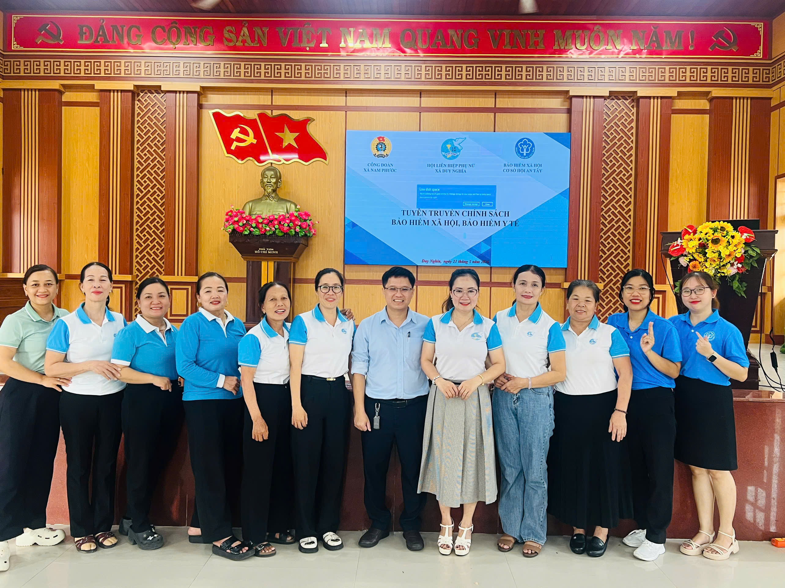 Hội LHPN xã Duy Nghĩa lan tỏa chính sách an sinh xã hội đến hội viên phụ nữ và ngư dân