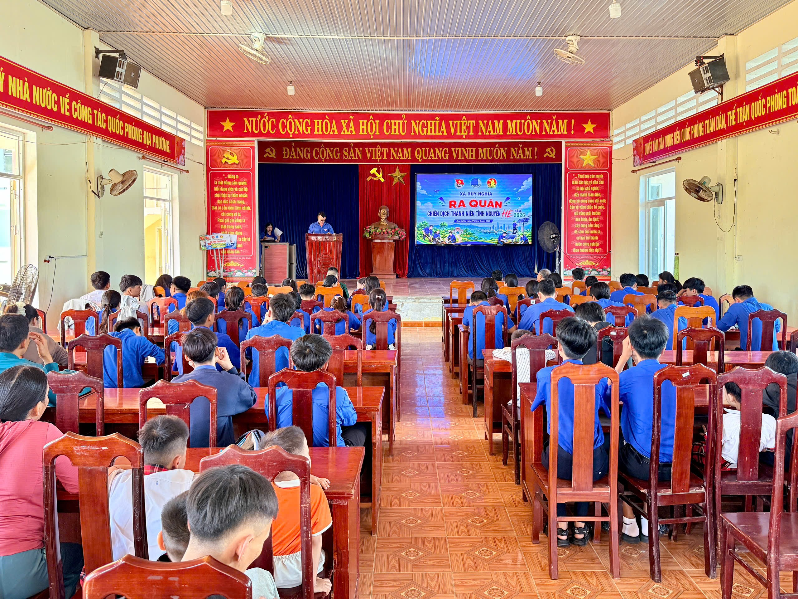 TUỔI TRẺ DUY NGHĨA RA QUÂN CHIẾN DỊCH THANH NIÊN TÌNH NGUYỆN HÈ NĂM 2026