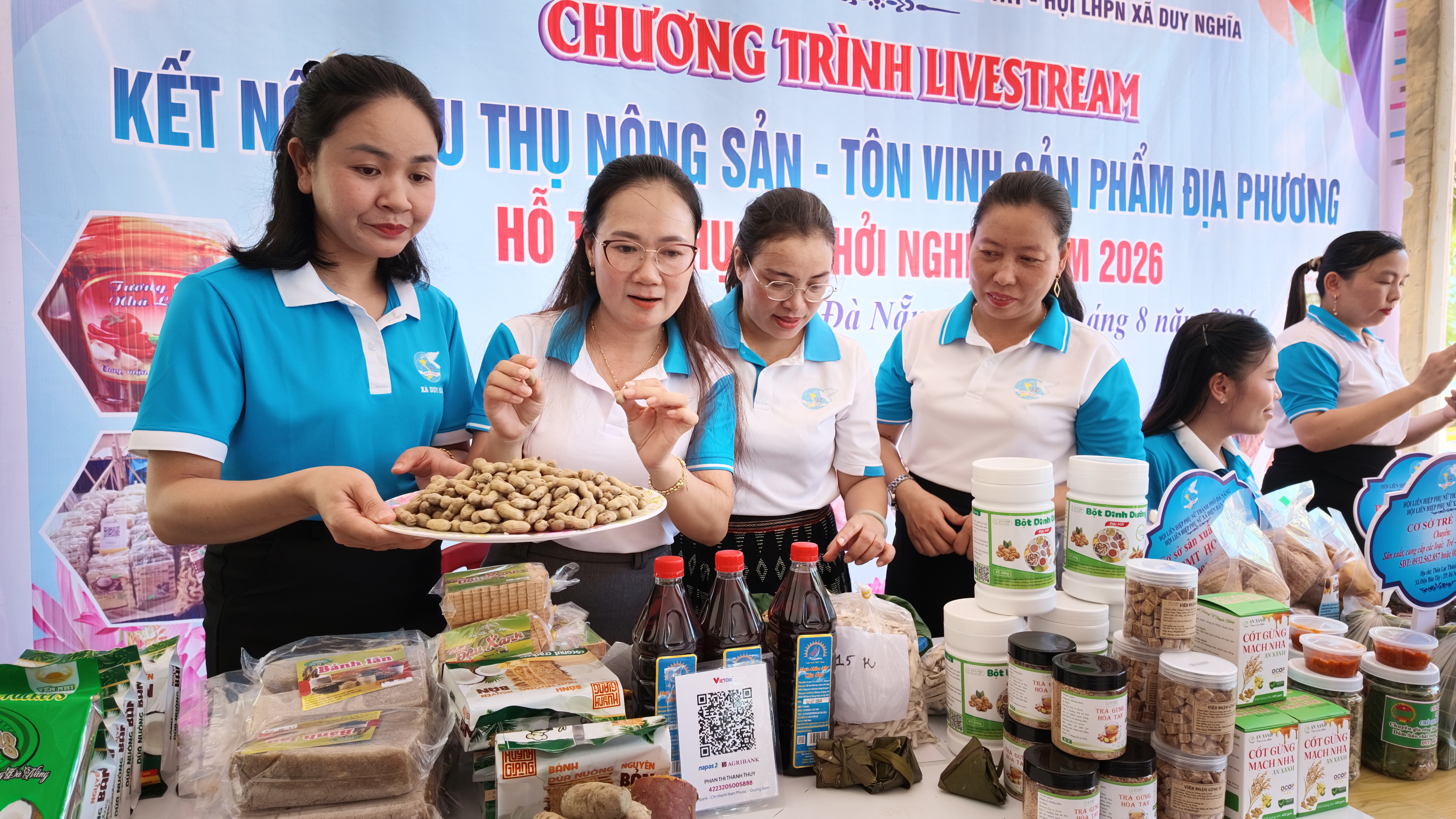 PHỤ NỮ DUY NGHĨA KẾT NỐI SẢN VẬT QUÊ HƯƠNG – NỐI DÀI TÌNH KẾT NGHĨA